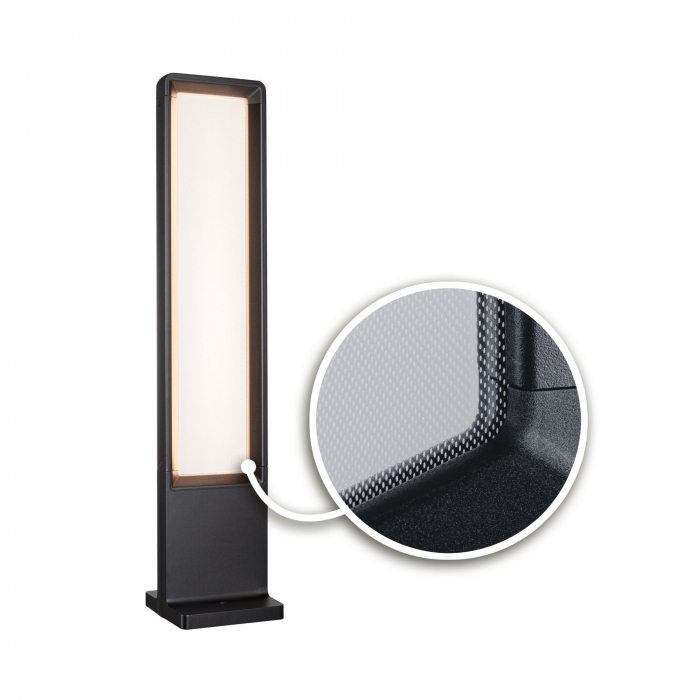 Bolard LED Reana, IP44, 3000K, 2x240lm, 2x4W, 230V, antracit, metal [2]