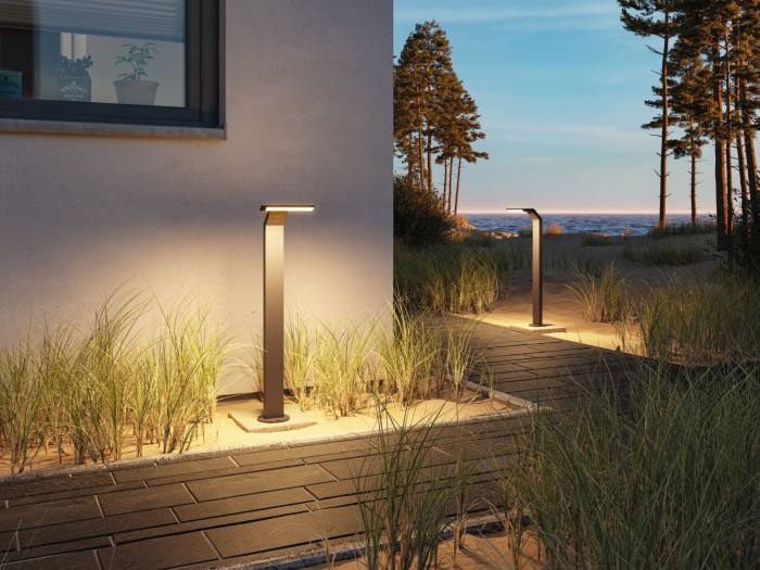 Bolard LED Zenera, IP44, 3000K, 10W, 700lm, 230V, antracit [5]