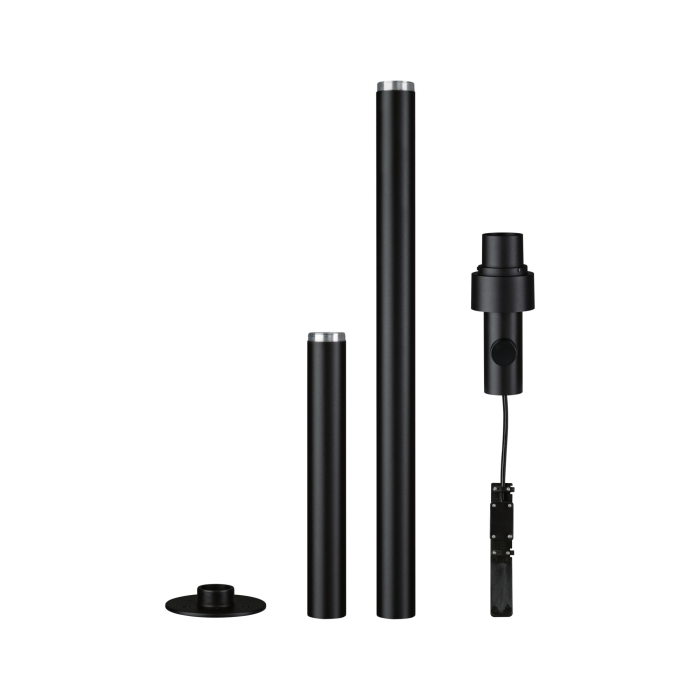 Bolard mediu ModuShine, IP44, 1230mm, formă alungită, antracit [3]