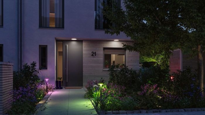 Bolard Plate LED, Smart Home Zigbee, IP44, 600mm, RGBW+, 5W, 200lm, 230V, antracit [10]
