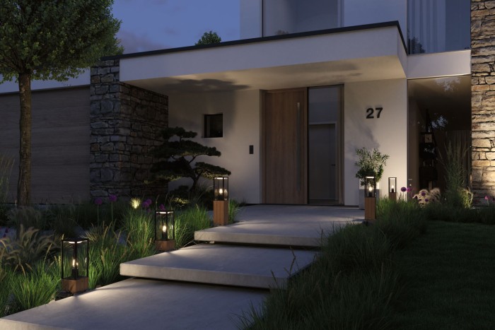 Bolard Plug & Shine Venea, IP44, 1900K, 2W, lemn [6]