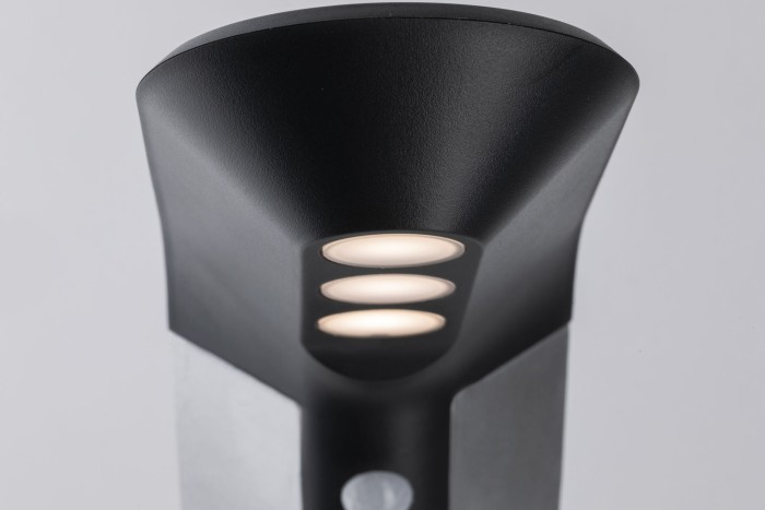 Bolard solar Soley IP44 3000K 100lm, cu senzor de mișcare, alb [5]