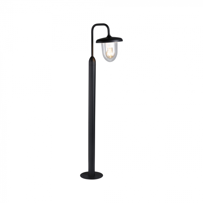 Bolard Vintario LED, IP44, rotund, 1135mm, max. 20W, 230V, E27, antracit, aluminiu [3]