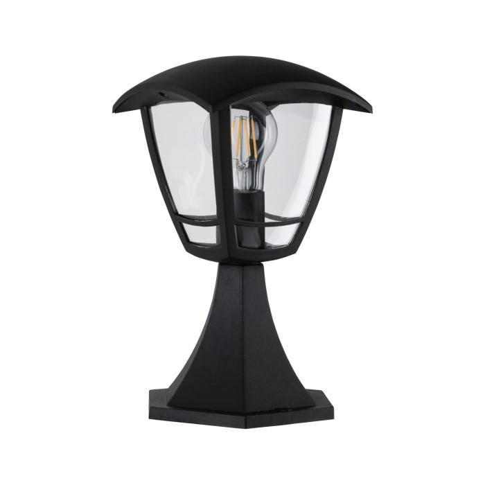 Bolard mic pentru piedestal 230V Classic, IP44, plastic, antracit, max. 12W, E27 [2]