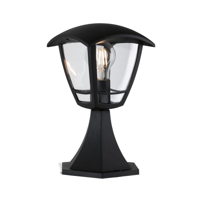 Bolard mic pentru piedestal 230V Classic, IP44, plastic, antracit, max. 12W, E27 [3]