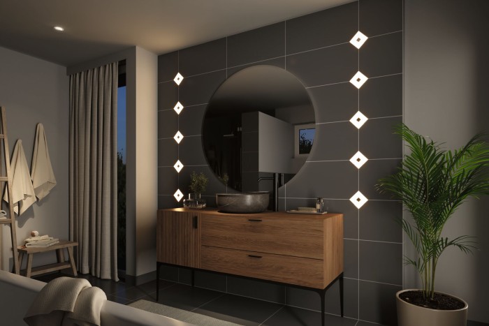 Cablu alimentare LumiTiles 1x205cm pentru plăci cu lumină caldă [5]