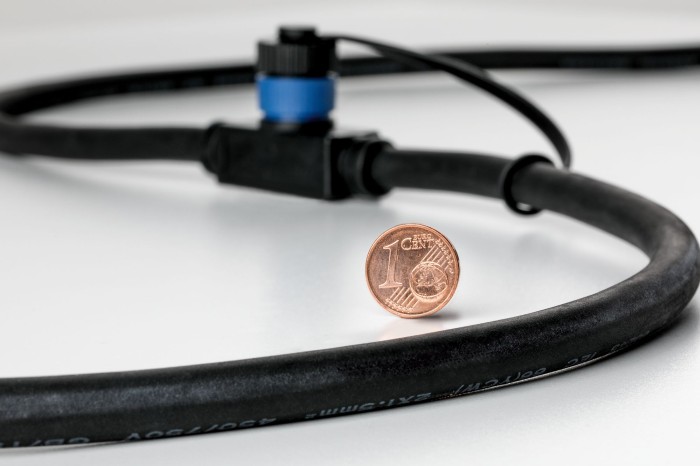 Cablu sistem P&S IP68 5m 1 in-2 out 2x1,5mm², negru, plastic [5]