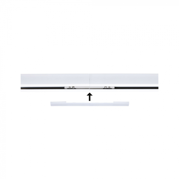 Capac decorativ imbinare sina Urail, satin [3]