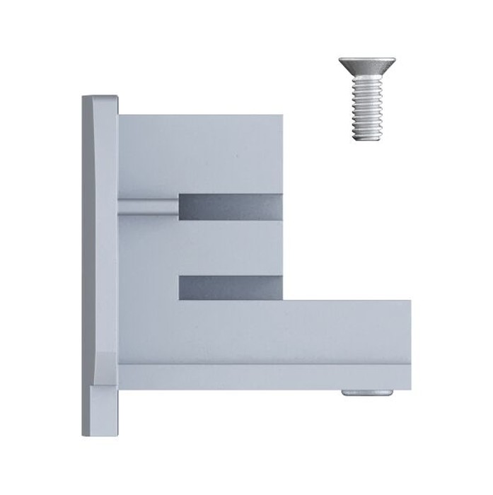 Capac pentru șină Paulmann ProRail3, 35x31,5mm, argintiu [2]