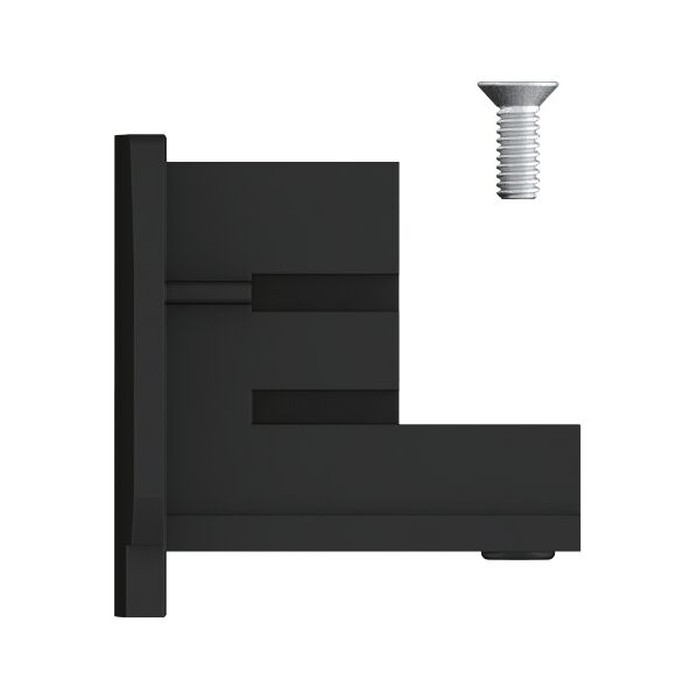 Capac pentru șină Paulmann ProRail3, 35x31,5mm, negru [2]