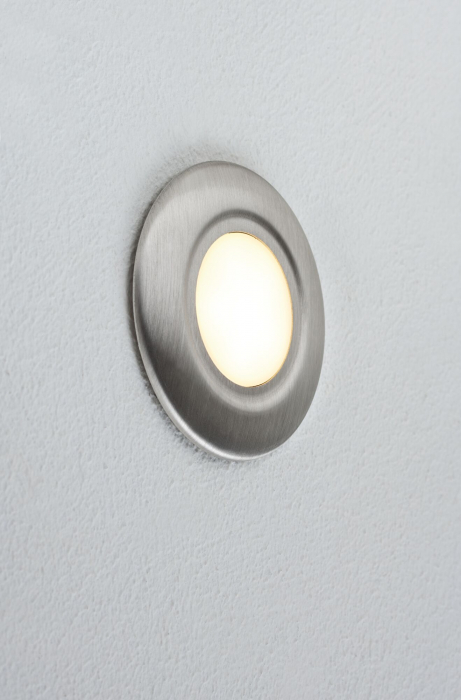 Capac pentru spot LED vertical, rotund, 86mm, inox [4]