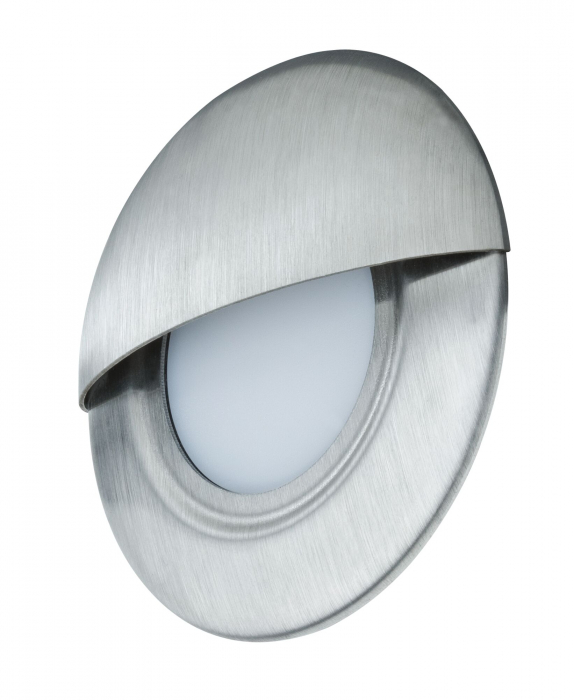 Capac pentru spot LED vertical, rotund, 87mm, inox [2]