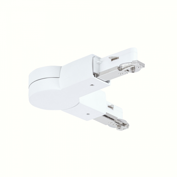 Conector cu unghi reglabil Urail, 159x36mm, max. 1000W, alb Signal [1]
