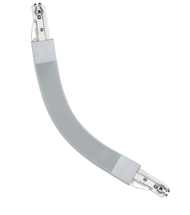 Conector flexibil URail max. 1000W crom mat 230V plastic [2]