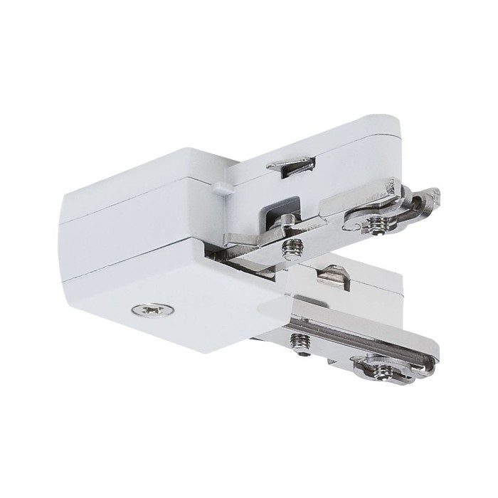 Conector L URail Light&Easy alb 230V metal [1]