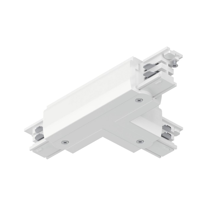 Conector T stânga pentru șină Paulmann ProRail3, 167,5x101mm, max. 3680W, alb [2]