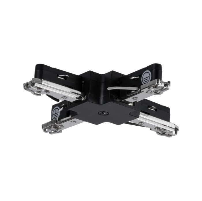 Conector URail X negru mat 230V plastic/metal [1]