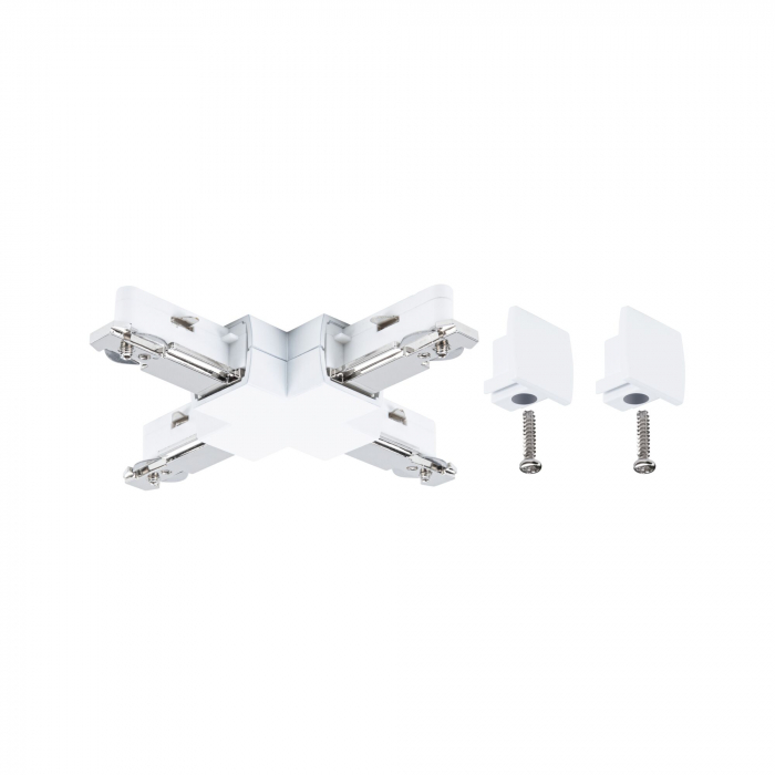 Conector X URail 104x104mm, max. 1000W, alb Signal [3]