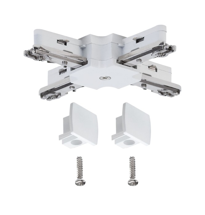 Conector X URail Light&Easy alb 230V metal [4]