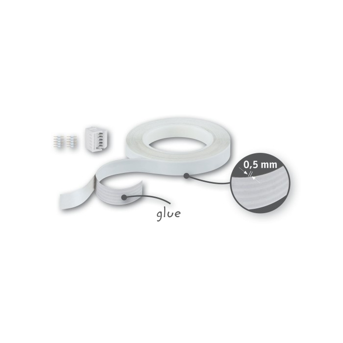 Conector invizibil MaxLED 5m alb [3]