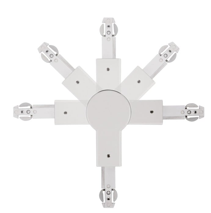 Conector reglabil pentru șină Urail, 1000W alb, 230V [2]