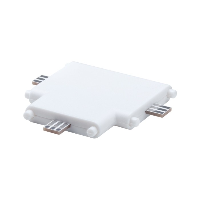 Conector T Clever Connect Border 12V, alb mat [2]