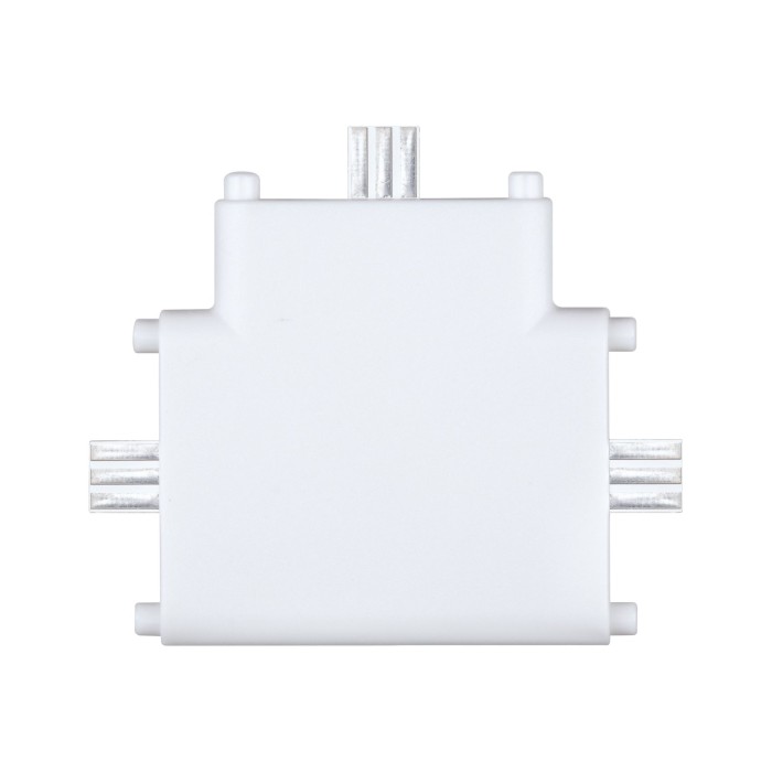 Conector T Clever Connect Border 12V, alb mat [3]