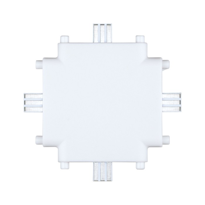Conector X Clever Connect Border 12V, alb mat [3]