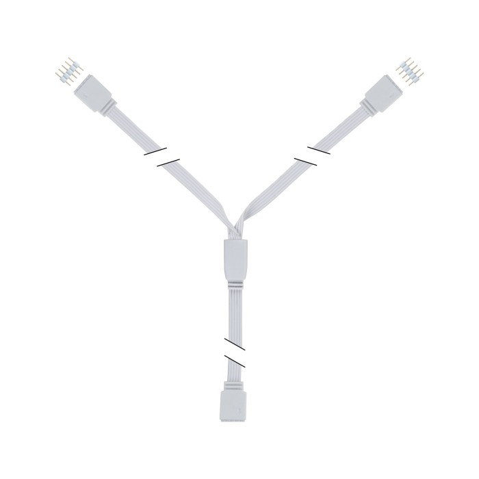 Conector Y MaxLED  30cm alb [2]