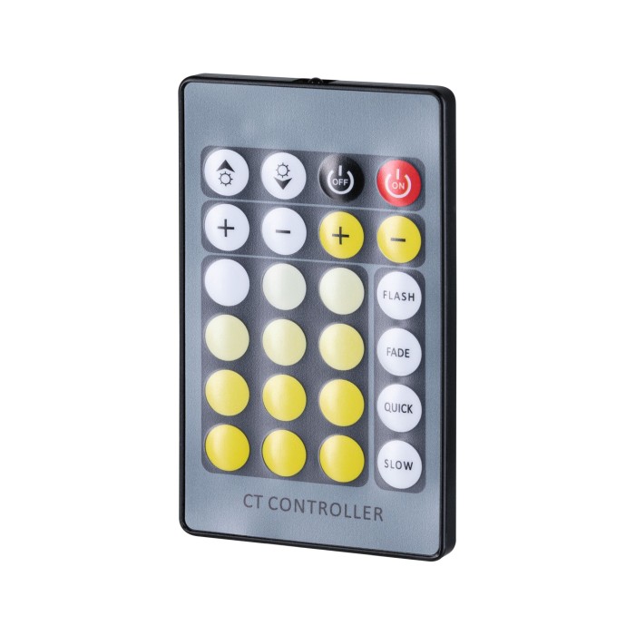 Controler MaxLED Tunable White cu telecomandă IR, DC 24V, max. 144W, alb [2]