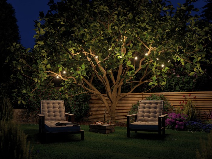 Ghirlandă luminoasă P&S IP44 3000K 7x25lm 24V, 6.8m, alb-negru, plastic [5]