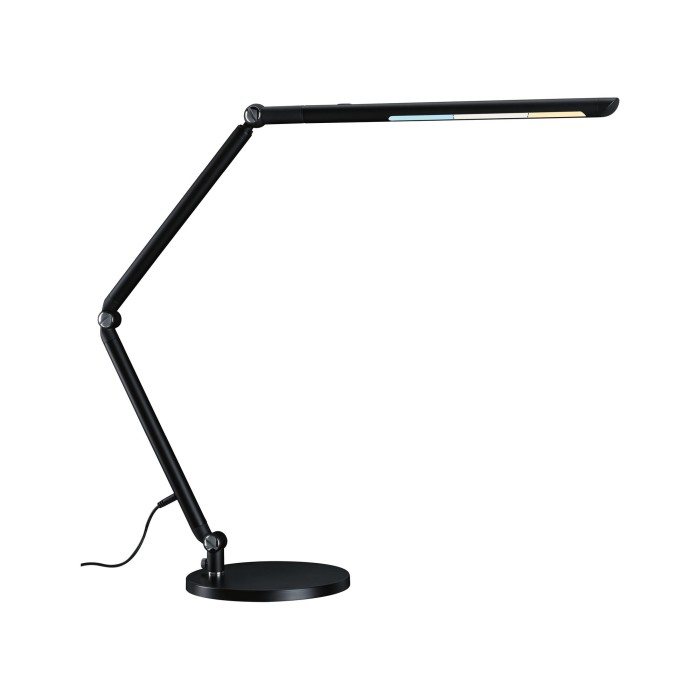 Veioză birou LED Paulmann FlexBar, 700lm, 9,5W, negru, temperatură de culoare variabilă, flux luminos variabil în 3 pași [6]