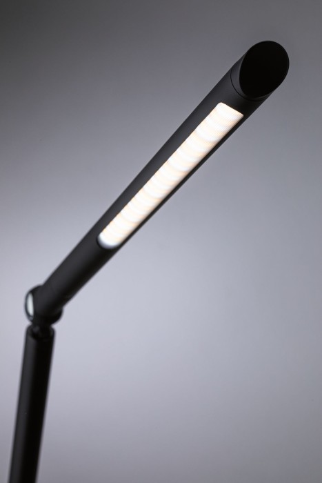 Veioză birou LED Paulmann FlexBar, 700lm, 9,5W, negru, temperatură de culoare variabilă, flux luminos variabil în 3 pași [9]