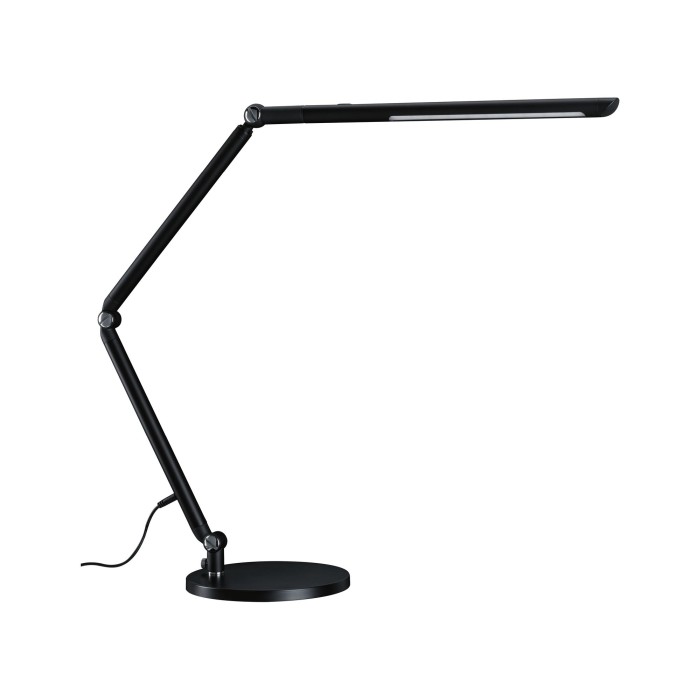 Veioză birou LED Paulmann FlexBar, 700lm, 9,5W, negru, temperatură de culoare variabilă, flux luminos variabil în 3 pași [3]