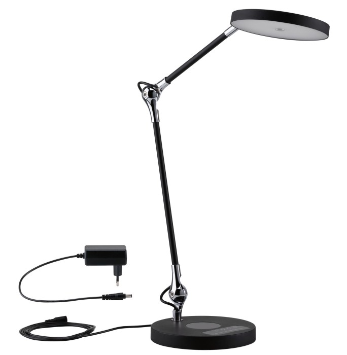 Lampă de birou Numis LED 11W, negru, încărcare wireless pentru telefon mobil, flux luminos și temperatură de culoare variabile [4]