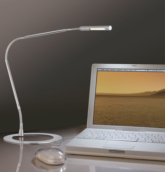 Lampă de birou Plaza 1x3W LED 350 mA, metal mat [4]