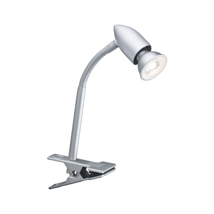 Lampă mobilă cu ștecher, Gesa max 1x35W GU10, crom mat, cu braț flexibil [2]