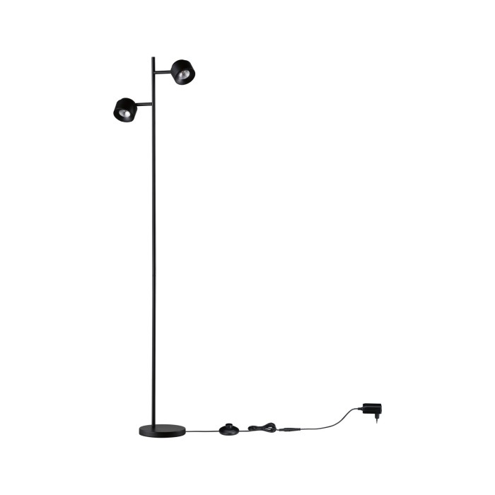 Lampadar LED Pane I, 2x3W, negru, cu flux luminos variabil în 3 pași [5]