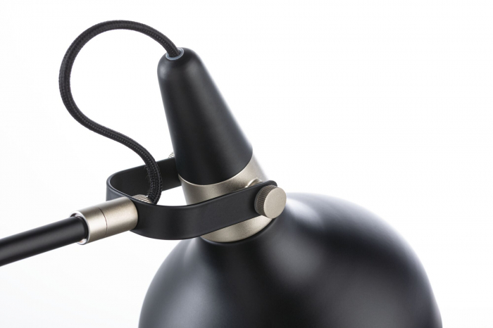 Lampadar Neordic Juna, E14, max. 20W, șampanie, negru mat-metal [2]