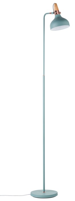 Lampadar Neordic Juna max.1x20W E14 verde deschis/cupru/lemn 230V metal/lemn  [2]
