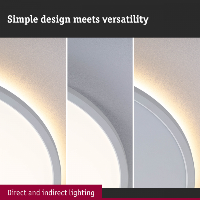 LED Panel Atria Shine   round 400mm  32 / 3W 3680lm / 280lm 3000K White [5]