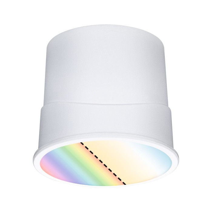Modul LED Smart Home Zigbee Coin, rotund, 4,9W, 420lm, 230V, cu flux luminos variabil, RGBW+, satin [5]