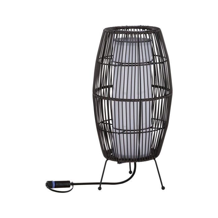 Obiect luminos decorativ Basket Plug & Shine LED, Smart Home Zigbee, IP44, RGBW, 3,2W, negru [2]