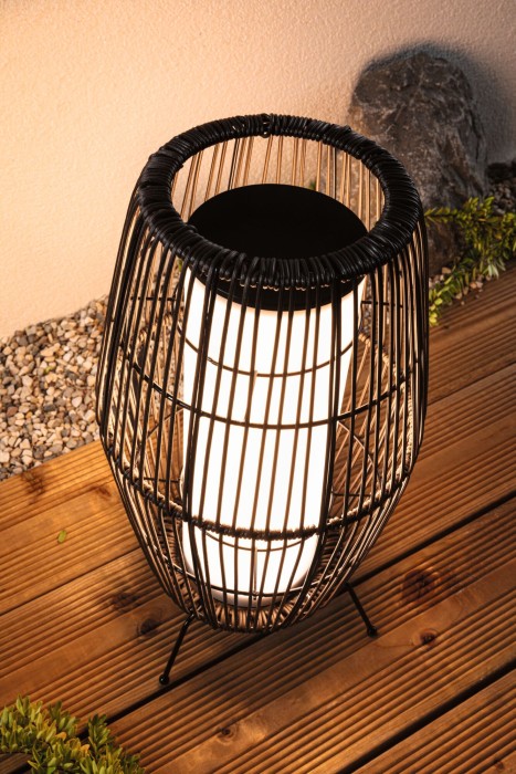 Obiect luminos decorativ Basket Plug & Shine LED, Smart Home Zigbee, IP44, RGBW, 3,2W, negru [7]