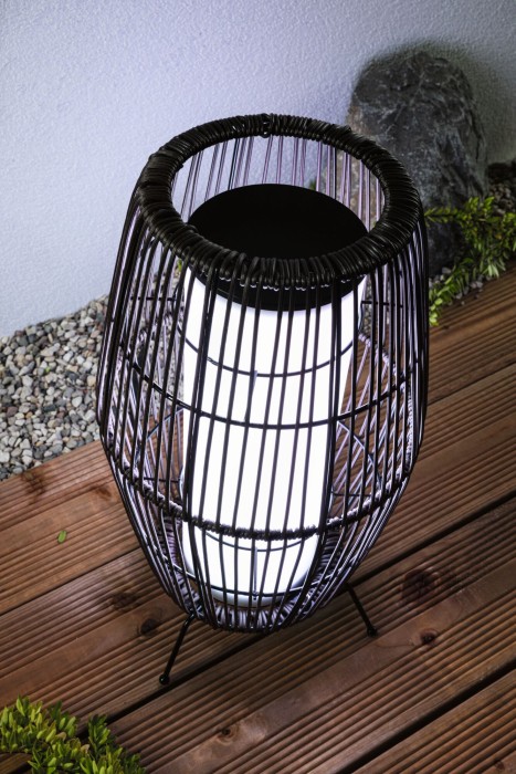 Obiect luminos decorativ Basket Plug & Shine LED, Smart Home Zigbee, IP44, RGBW, 3,2W, negru [6]