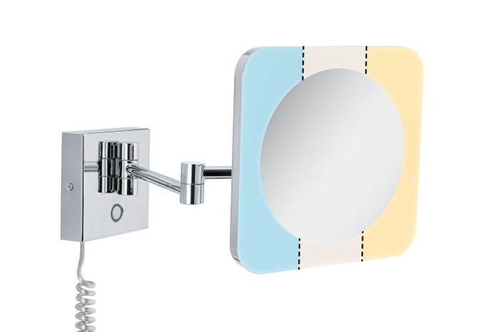 Oglindă cosmetică Jora IP44 3,3W crom, alb, temperatură de culoare variabilă [2]