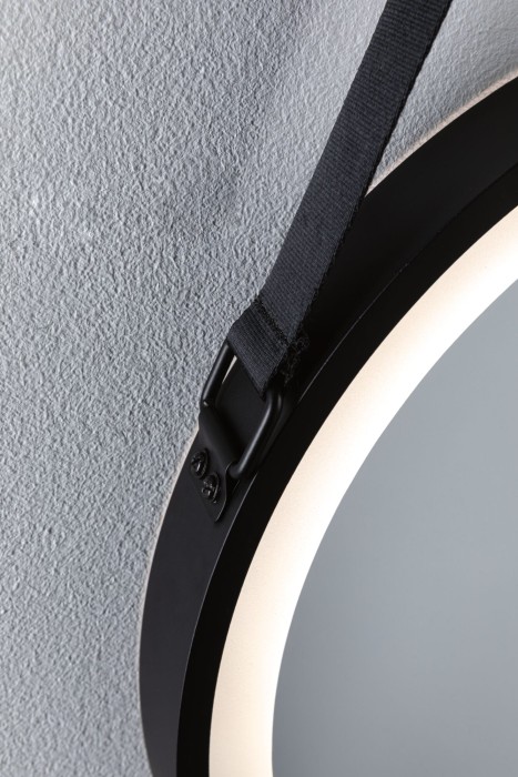 Oglindă iluminată LED Miro, IP44, temperatură de culoare variabilă, 200lm, 230V, 7,5W, negru mat [4]
