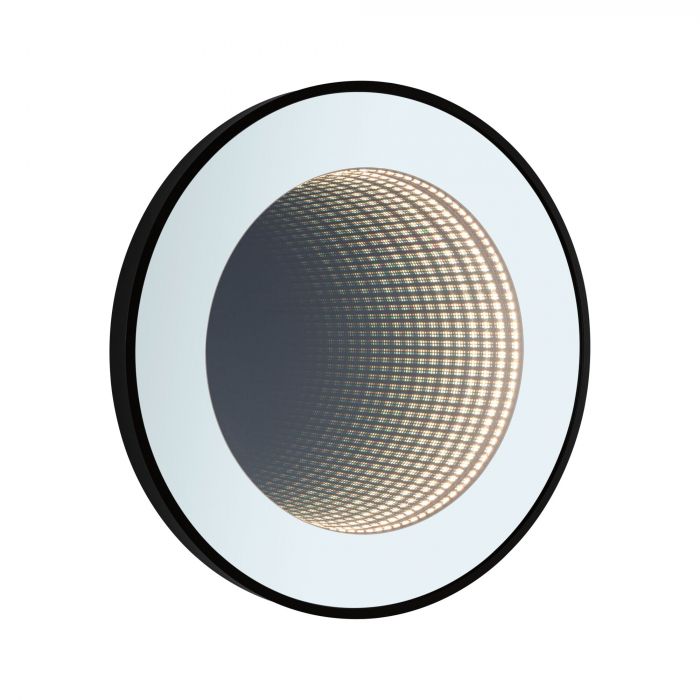 Oglindă LED Miro, IP44, 70lm, 230V, 11,5W, negru, temperatură de culoare variabilă [1]