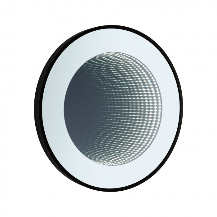 Oglindă LED Miro, IP44, 70lm, 230V, 11,5W, negru, temperatură de culoare variabilă [10]