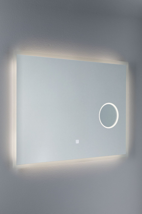 Oglindă LED Mirra, IP44, 4000K, 750lm / 270lm, 230V, 20W, flux luminos variabil [12]
